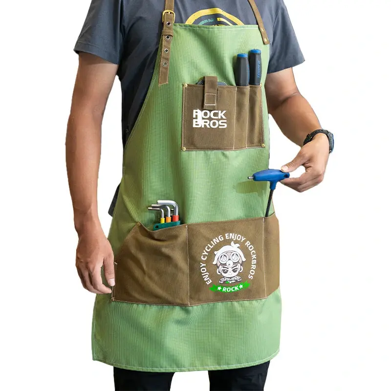 Multi-Compartment Heavy-Duty Work Apron For Trades & Diy 1
