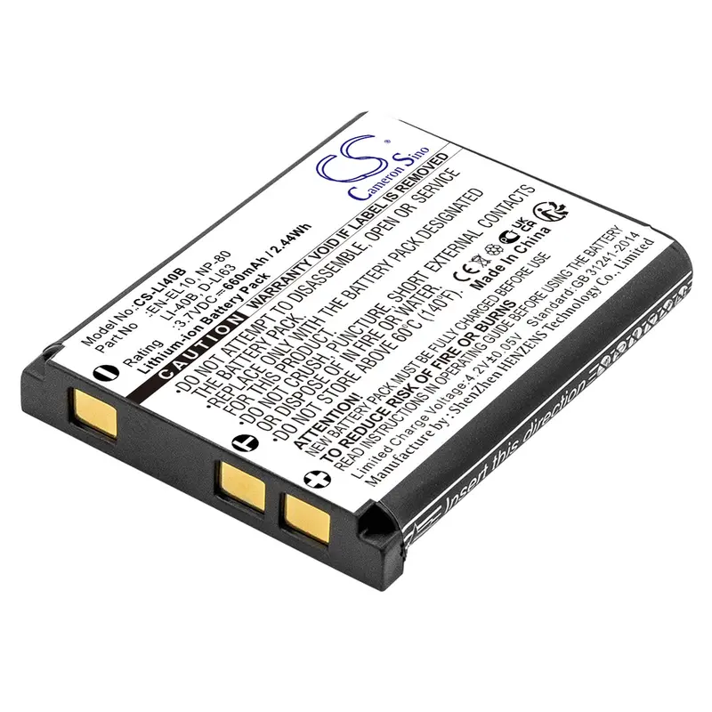 Nikon En-El10 Lithium-Ion Camera Battery Replacement 1