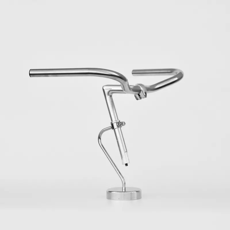 Nitto Albatross Handlebar – 55Cm Width, 25.4Mm Clamp, Swept-Back Design 1