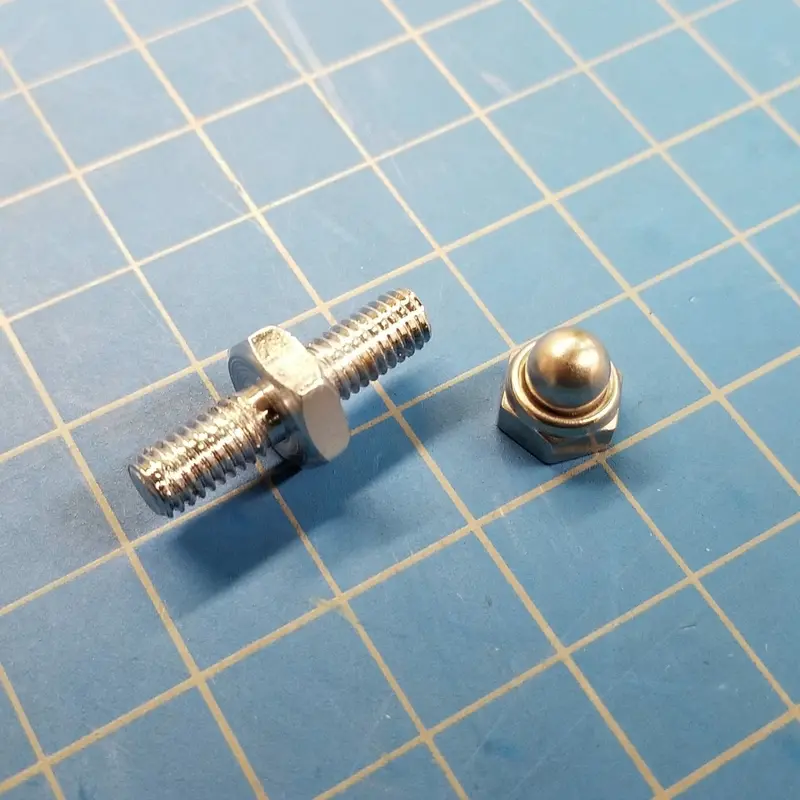 Nitto Cantilever Brake Bolt And Acorn Nut – Individual Unit 1
