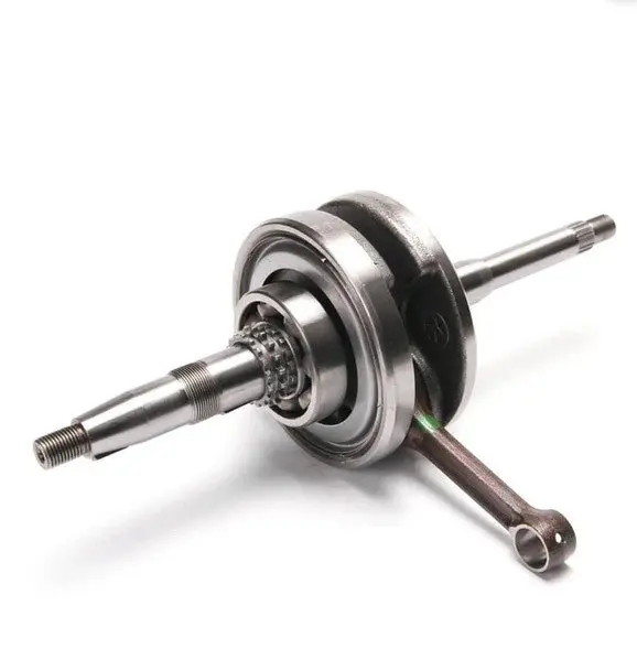 Oem-Style Gy6 Replacement Crankshaft With Pre-Installed Bearings 1