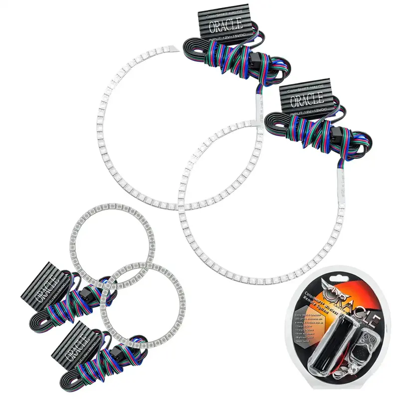 Oracle Lighting Halo Ring Emitter Kit (Model 2303-330) For Custom Headlight Accents 1