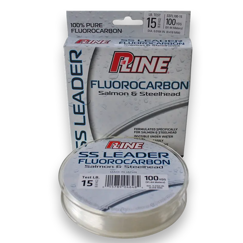 P-Line Ss Fluorocarbon Fishing Leader – 100-Yard Spool, 10–40 Lb Test Strength 1