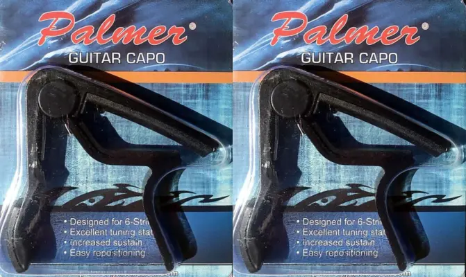 Palmer Dual-Pack Guitar Capo Set | Free Us Shipping 1