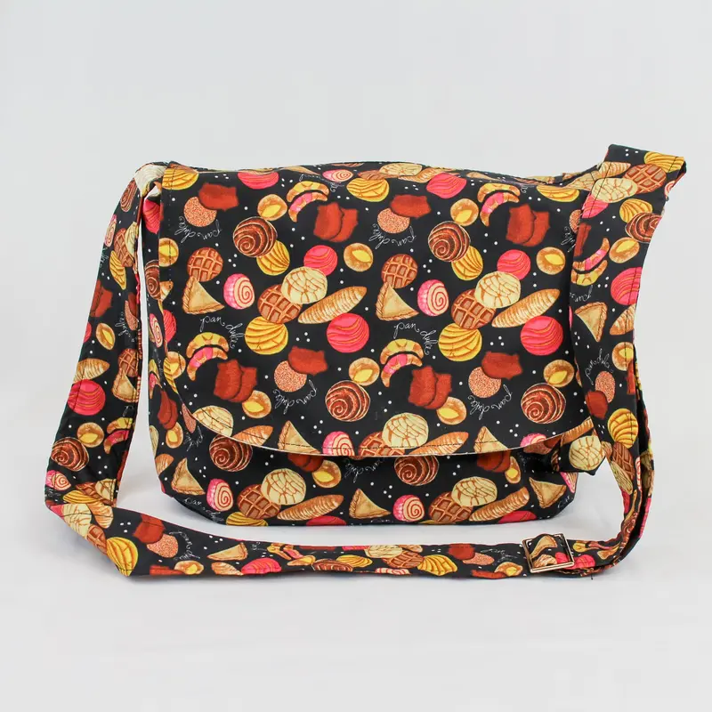 Pan Dulce Patterned Messenger Bag For Everyday Carry 1