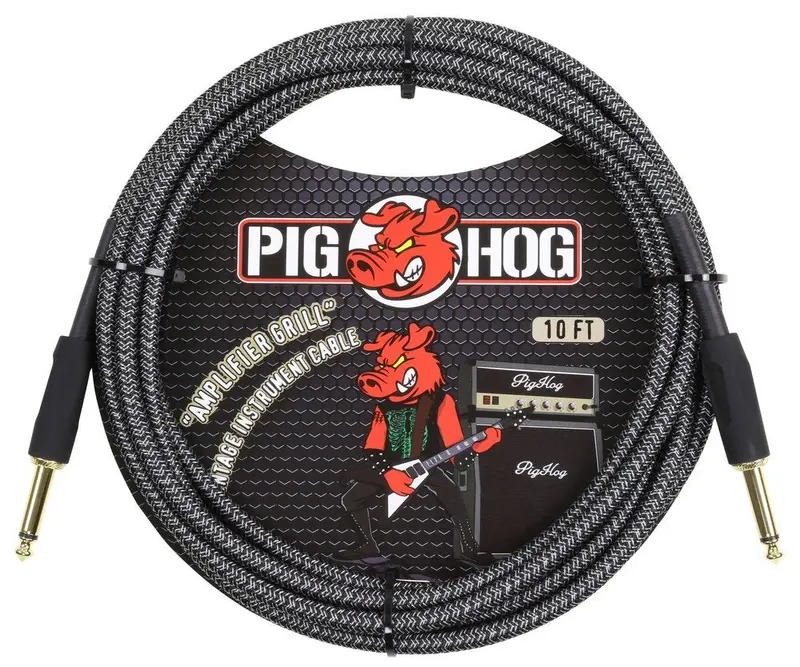 Pig Hog Pch10Ag – 10Ft Amp Grill Instrument Cable – Free Shipping In The Usa 1