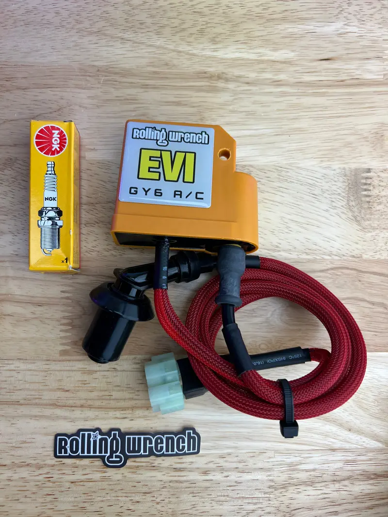 Plug-And-Play A/C Cdi And Ignition Coil Combo For 49Cc Qmb139 & 150Cc Qmj157 Engines 1