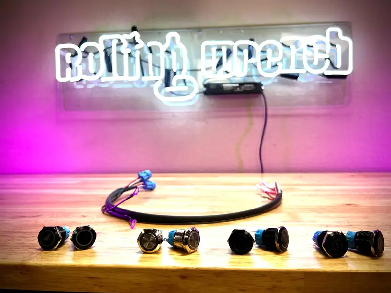 Plug-And-Play Button Kit For Honda Ruckus And Maddog Scooters 1