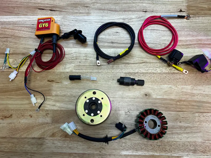 Plug-And-Play Wiring Harness For Gy6-Based Ruckus Scooters (20-Minute Install) 1