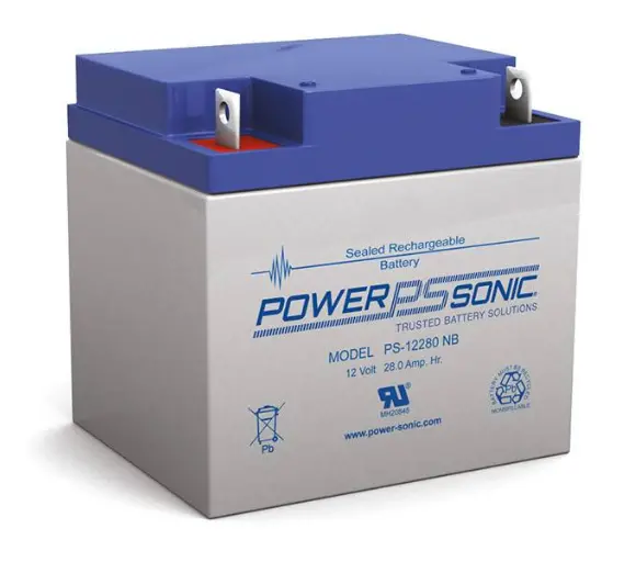 Power Sonic Ps-12280 Nb 12V 28Ah Sealed Lead-Acid Battery 1