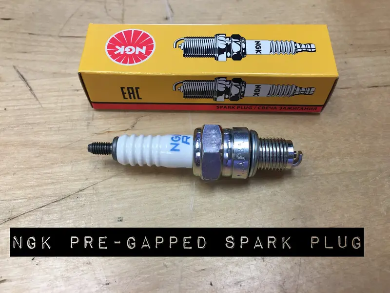 Pre-Gapped Spark Plug For Gy6 Scooters 1