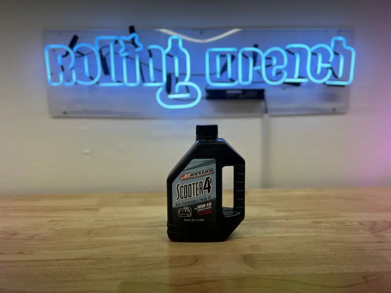 Premium 10W-40 4-Stroke Scooter Oil – Full-Synthetic Blend 1