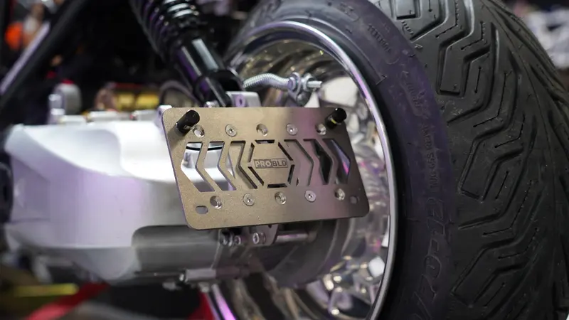 Probld Adjustable License Plate Mount For Honda Ruckus 1