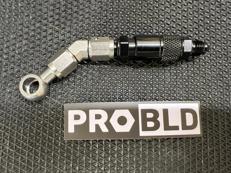 Probld Brake Line Quick Disconnect – Stainless Steel Hydraulic Fitting Kit 1