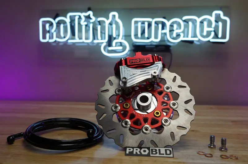 Probld Rear Disc Brake Conversion Kit For Honda Ruckus (Gy6 Platform) 4