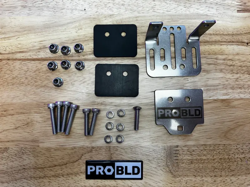 Probld Titanium-Mount Efi Fuel Pump And Ignition Coil Combo 1