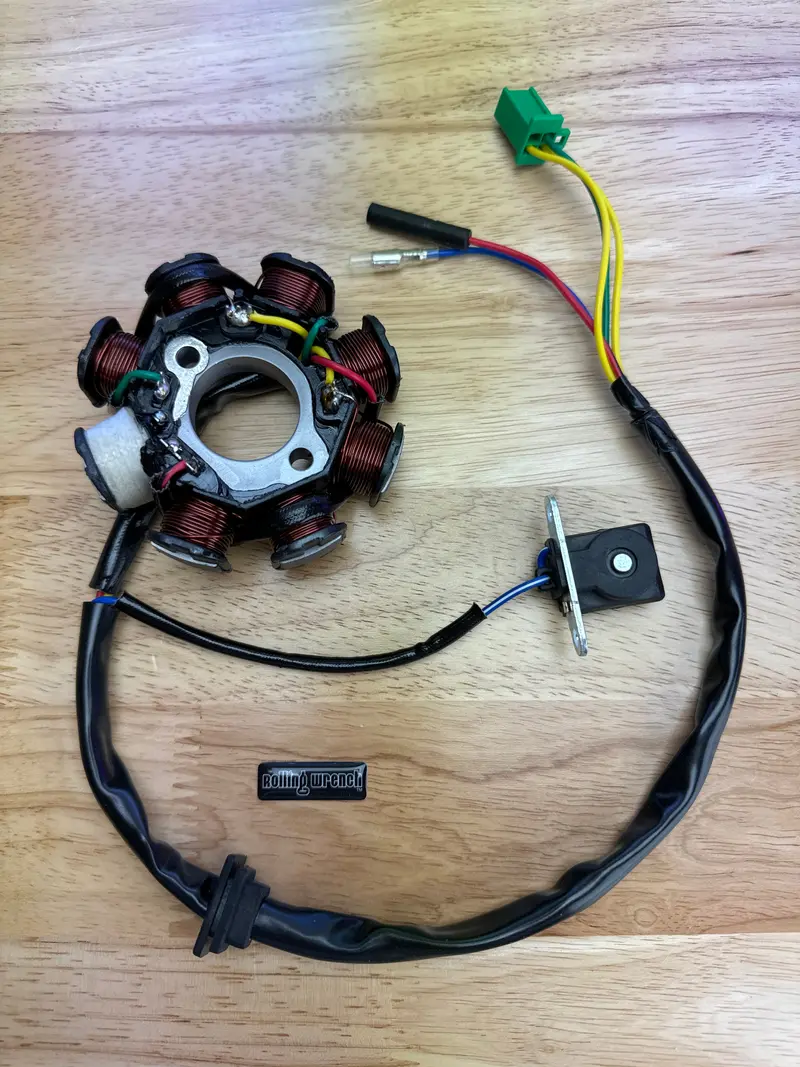 Qmb139 8-Pole Stator Replacement – High-Output Alternator Coil 1