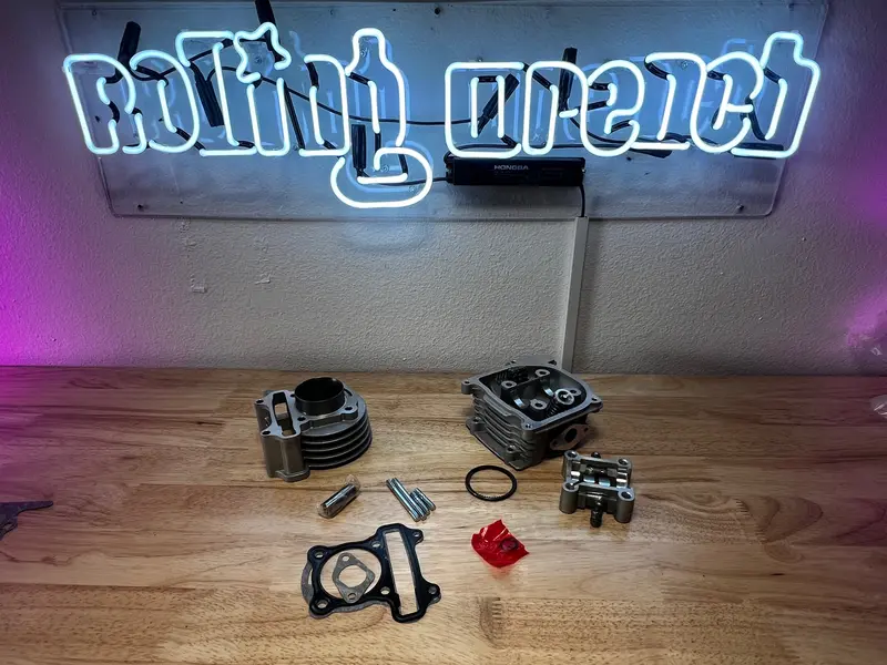 Qmb139-Based 80Cc Big-Bore Engine Upgrade Kit For Chinese Scooters 1