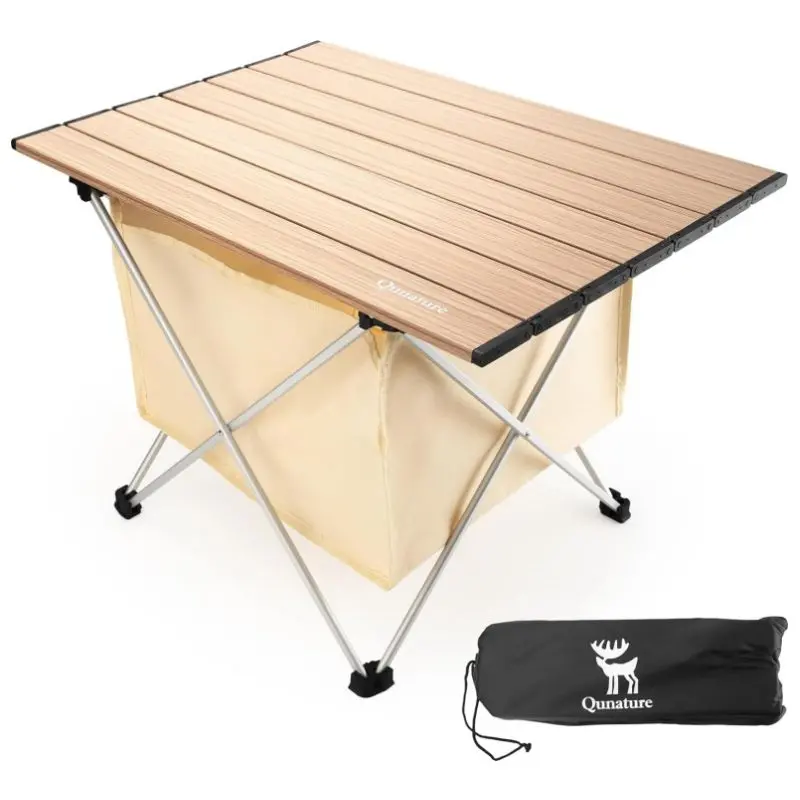 Qunature Compact Folding Camping Table – Lightweight, Packable Table With Carry Bag 1