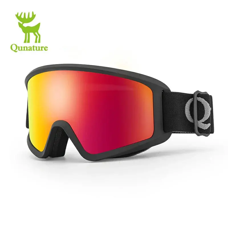 Qunature Cylindrical Anti-Fog Ski Goggles – Uv400 Shield With Dual-Lens Clarity 2