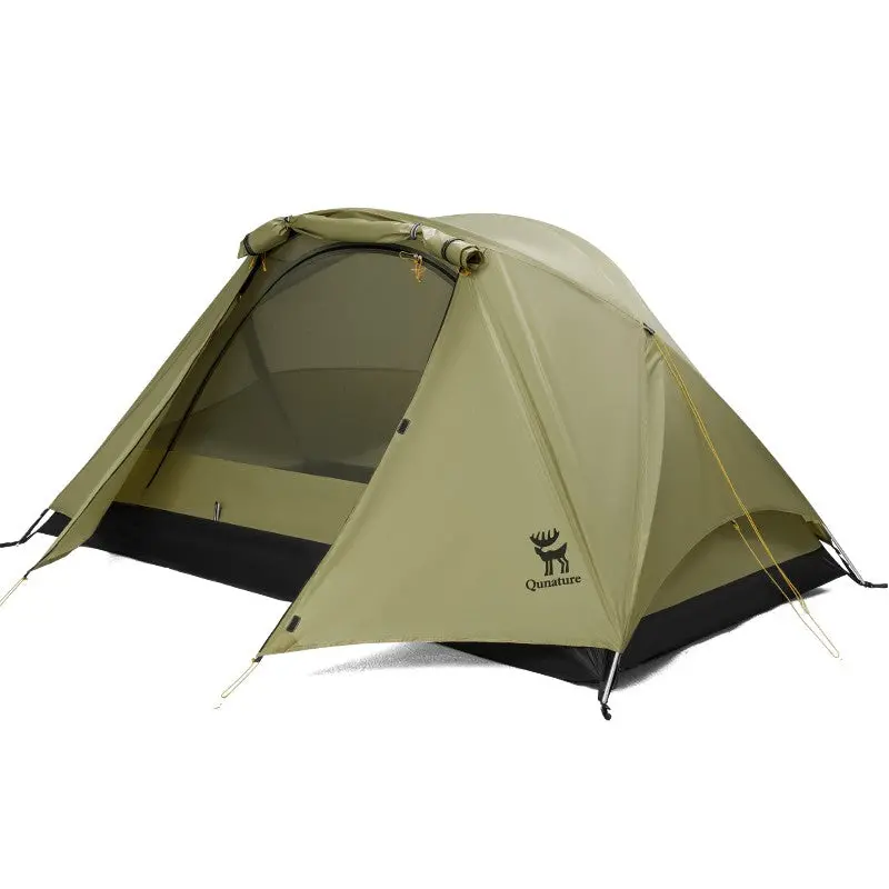 Qunature Lightweight Aluminum Pole Tent – Waterproof, Easy-Assembly Shelter For Outdoor Adventures 1