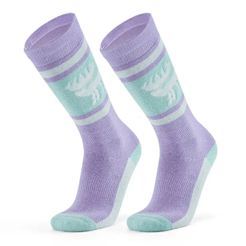 Qunature Merino Wool Ski Socks – Warm, Shock-Absorbing & Comfort-Fit 3