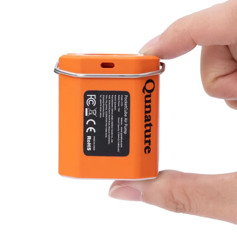 Qunature Mini Portable Air Pump – 4.2Kpa Output, 800Mah Battery & Led Display 1