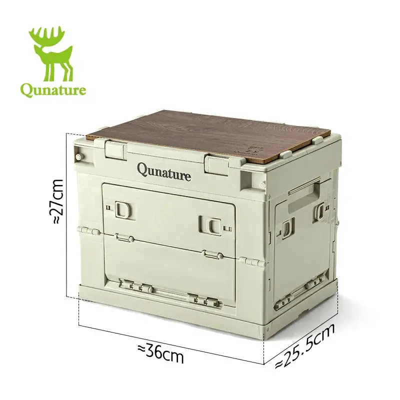 Qunature Multi-Functional Folding Storage Box – Modular Design With Optional Tabletop 1