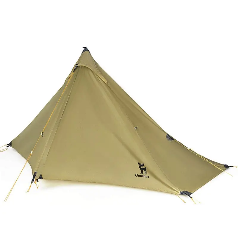 Qunature Rodless Ultralight Tent – Rainproof, Quick-Setup Shelter For Backpacking & Camping 1