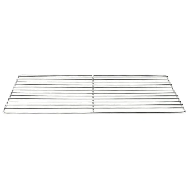 Qunature Rounded-Edge Chrome Bbq Grill Net – Durable Iron Construction 1