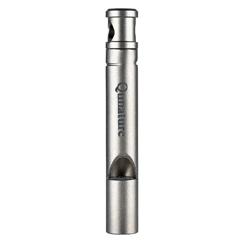 Qunature Titanium Survival Whistle – 120Db, Lightweight & Rugged Outdoor Essential 1