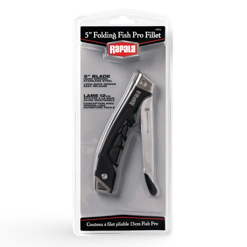 Rapala 5-Inch Folding Pro Fillet Knife 1