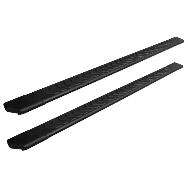 Raptor Series Full-Tread Running Boards – Textured Aluminum, Nissan Frontier (2005–2024) 1