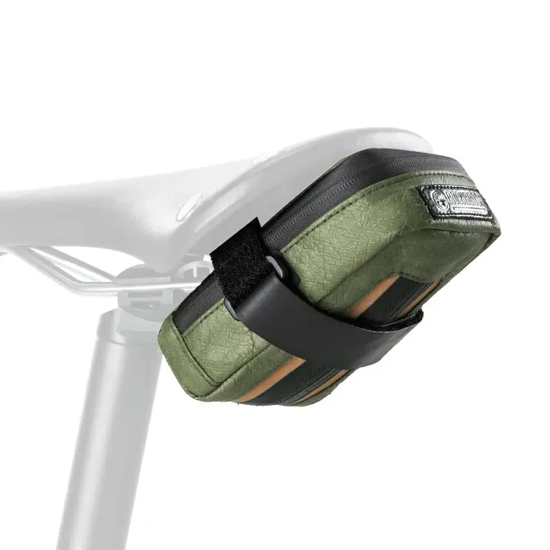 Recycled Tire Saddle Bag – 0.4L Minimalist Bike Storage By Road To Sky 1