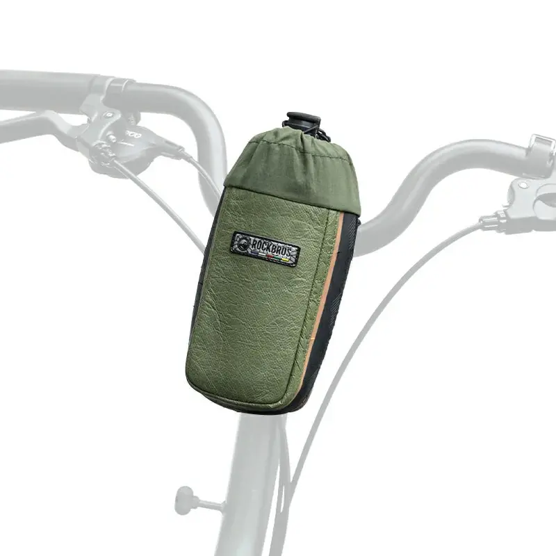 Recycled Tire Water Bottle Bag – 0.8L Eco-Conscious Hydration Carrier By Road To Sky 1