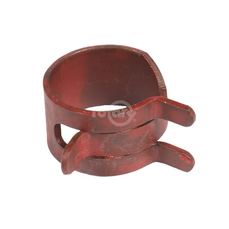 Red 1/4" Hose Clamp – Rotary Flexible Line Securing Clip 1