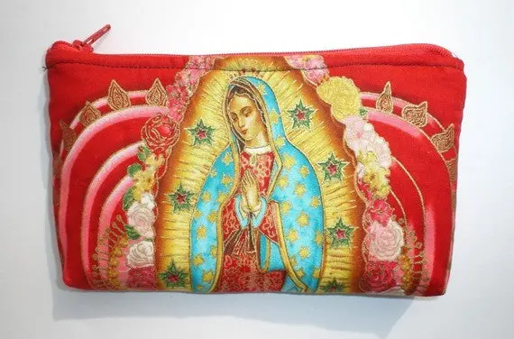 Red Our Lady Of Guadalupe Wallet 1