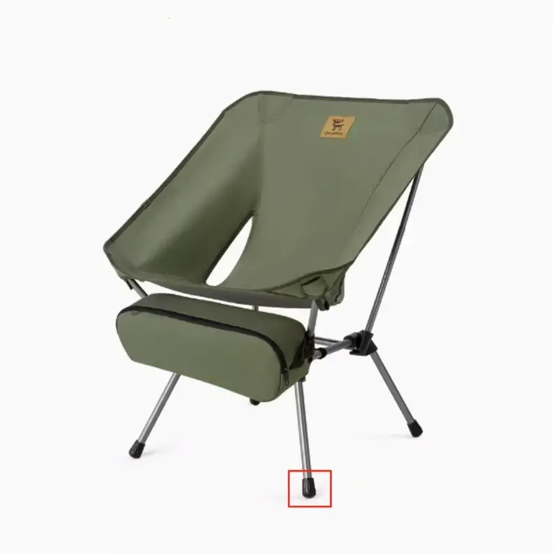 Replacement Non-Slip Foot Pads For Rockbros Folding Camp Chair (Model 60000802) 1