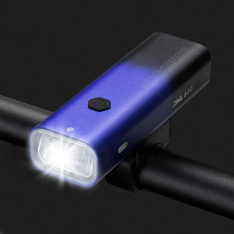 Rhl 600Lm High-Lumen Usb-C Rechargeable Bike Headlight 1