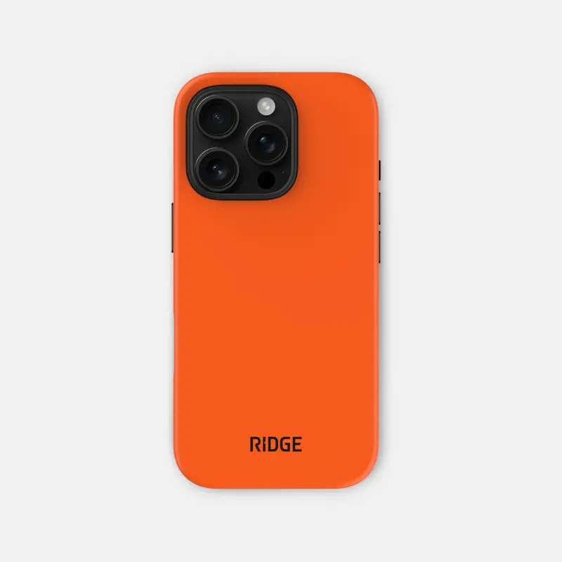 Ridge Basecamp Orange Iphone 16 Pro Case 1