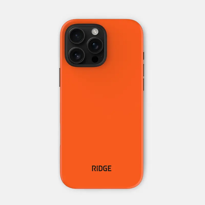 Ridge Basecamp Orange Iphone 16 Pro Max Case 1