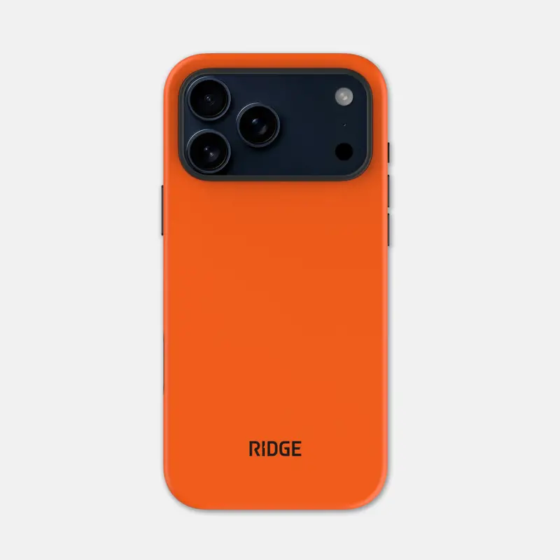 Ridge Basecamp Orange Phone Case For Iphone 17 Pro Max 1