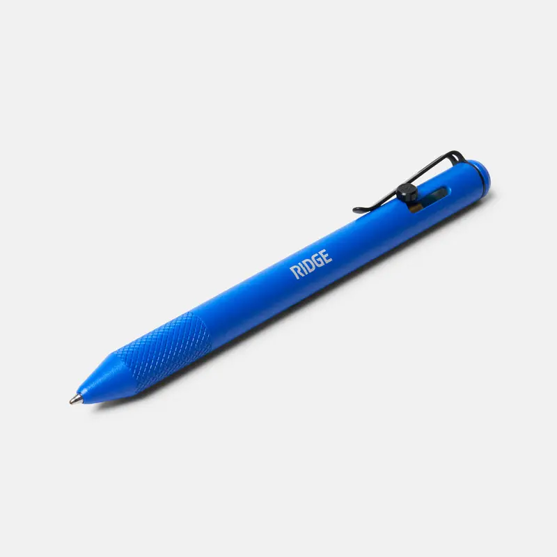 Ridge Bolt Action Pen In High Dive Blue 1