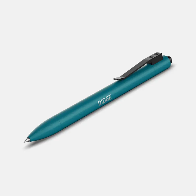 Ridge Click Pen – Desert Pine Accent 1