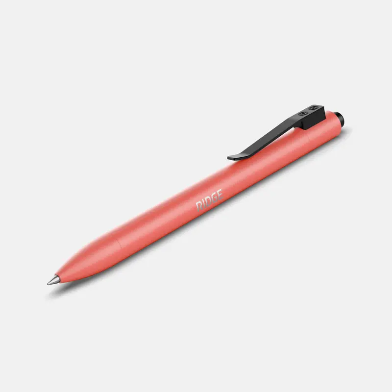 Ridge Click Pen In Just Peachy Tone 1