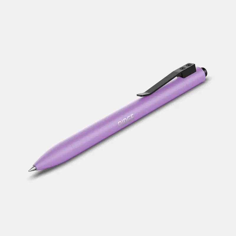 Ridge Click Pen In Soft Lavender Hue 1