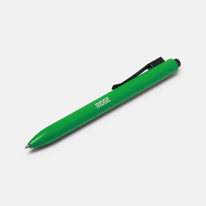 Ridge Click Pen In Voodoo Green 1