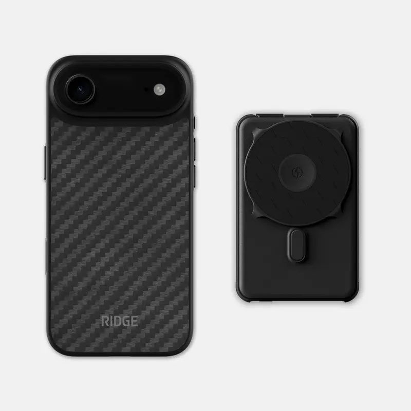 Ridge Everyday Charging Kit For Iphone Air – Carbon Finish 1