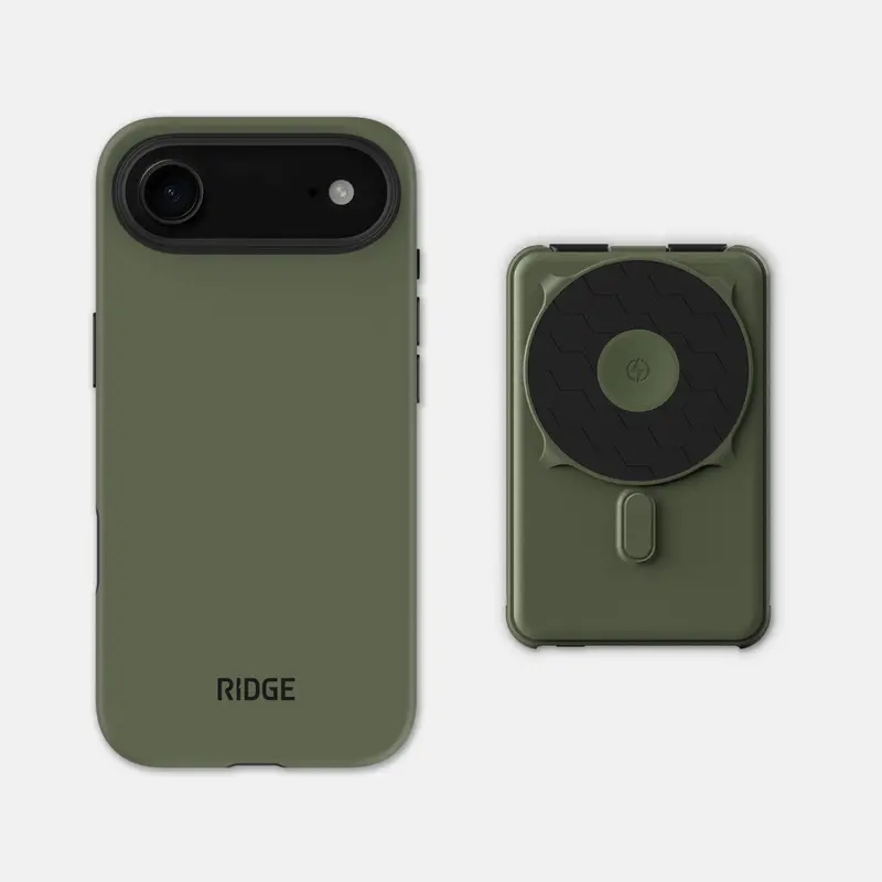 Ridge Everyday Charging Kit For Iphone Air – Matte Olive 1