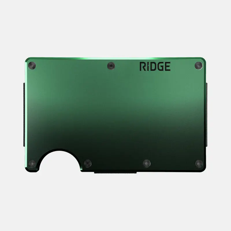 Ridge Green Flash Wallet 1